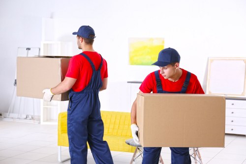 Local house removals team planning a move in Ealing