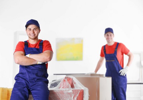 Packing boxes and protective materials for a home move in Ealing