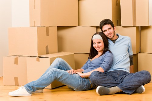 Professional furniture removal in a residential Ealing area